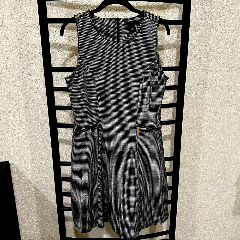 Ann Taylor Factory Houndstooth Dress